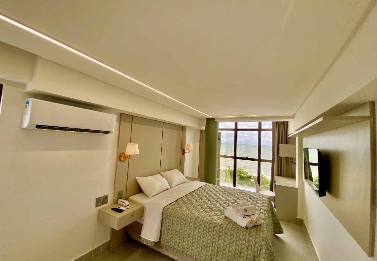 Quarto em João Pessoa - ARPOAR | Apart-Hotel Luxo - FRENTE MAR