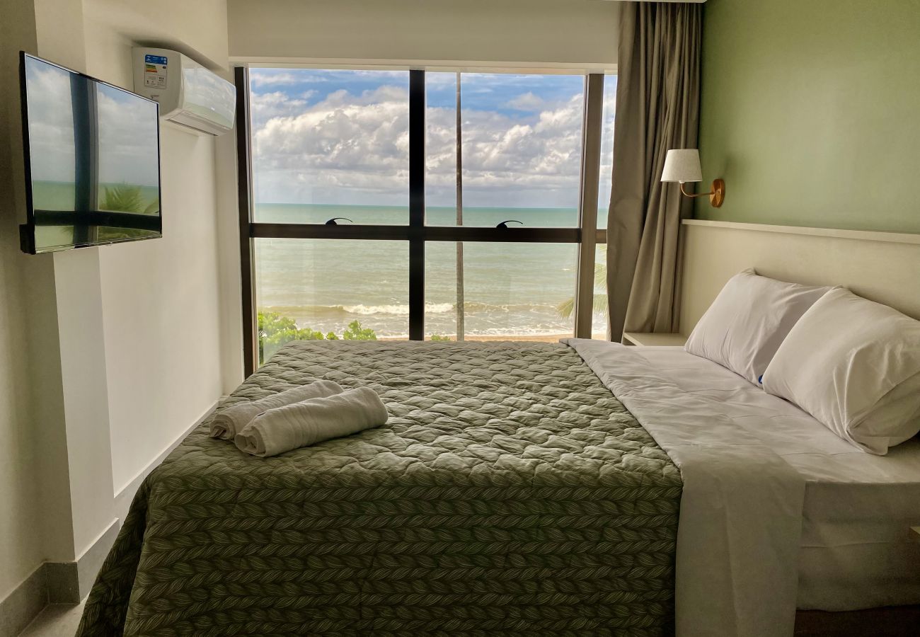 Quarto em João Pessoa - ARPOAR | Apart-Hotel Luxo - FRENTE MAR
