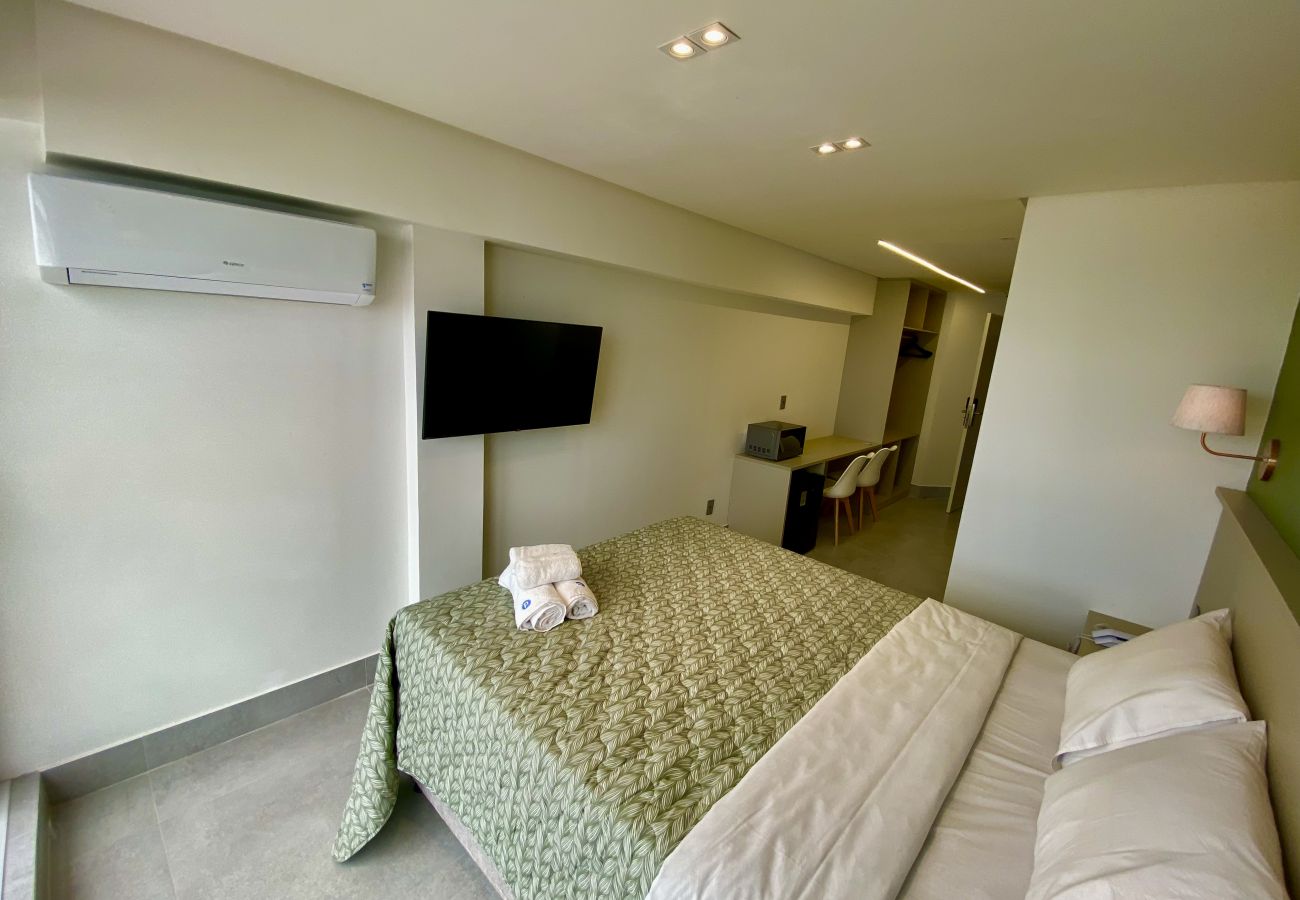 Quarto em João Pessoa - ARPOAR | Apart-Hotel Luxo - FRENTE MAR