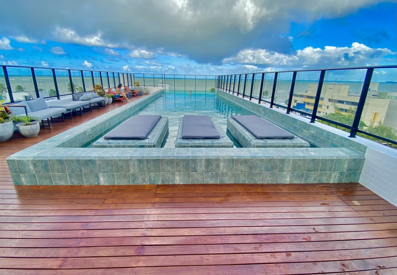 Apartamento em João Pessoa - Get One flat | Piscina, Studio, Wifi