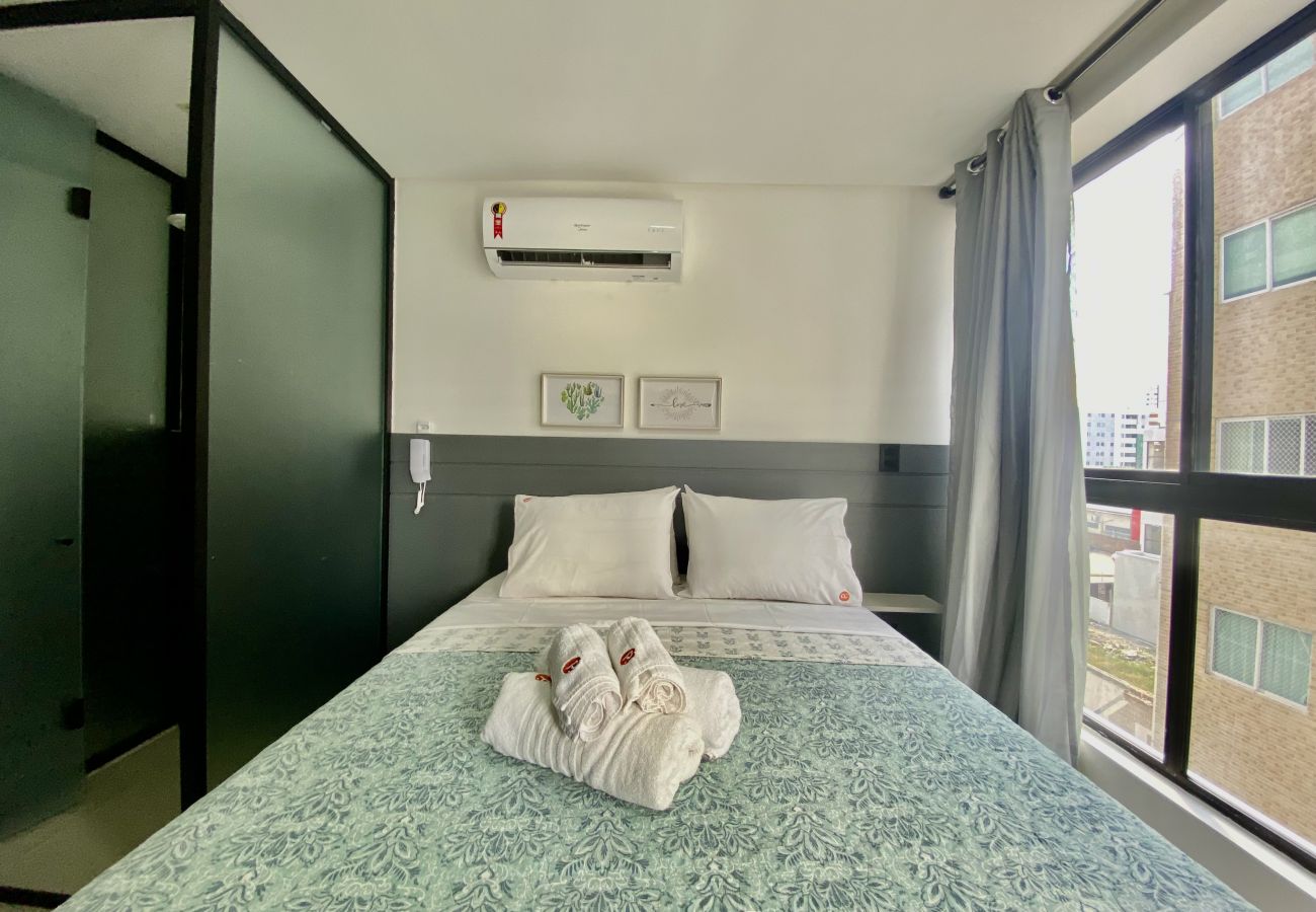 Apartamento em João Pessoa - Get One flat | Piscina, Studio, Wifi