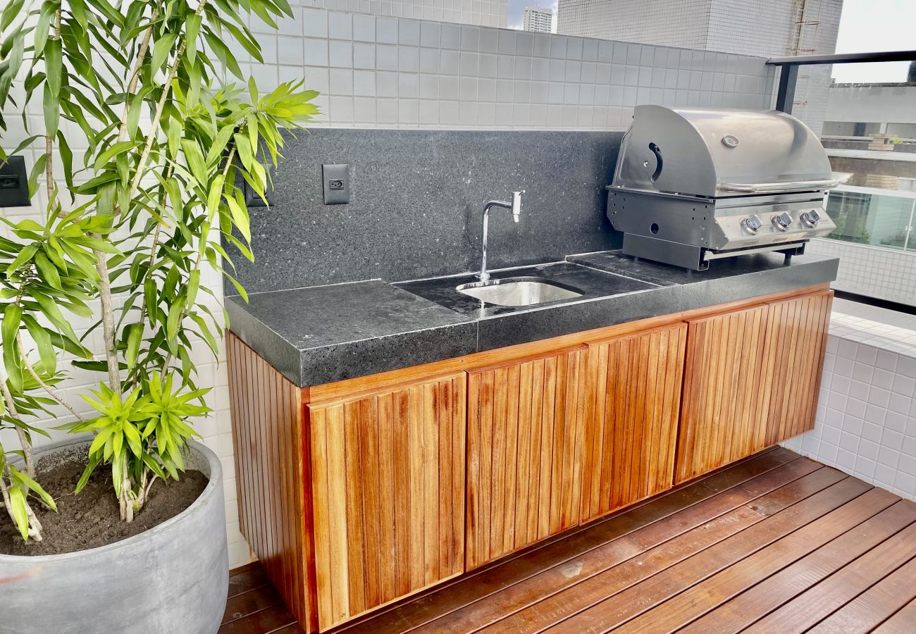 Apartamento em João Pessoa - Get One flat | Piscina, Studio, Wifi