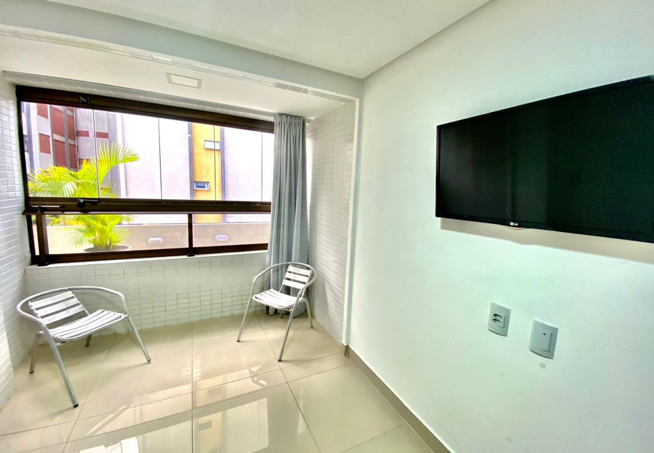 Apart-hotel em João Pessoa - GOLDFLAT CABO BRANCO | 2 Quartos