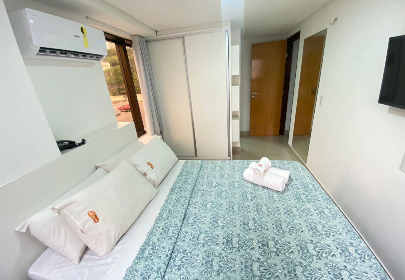 Apart-hotel em João Pessoa - GOLDFLAT CABO BRANCO | 2 Quartos