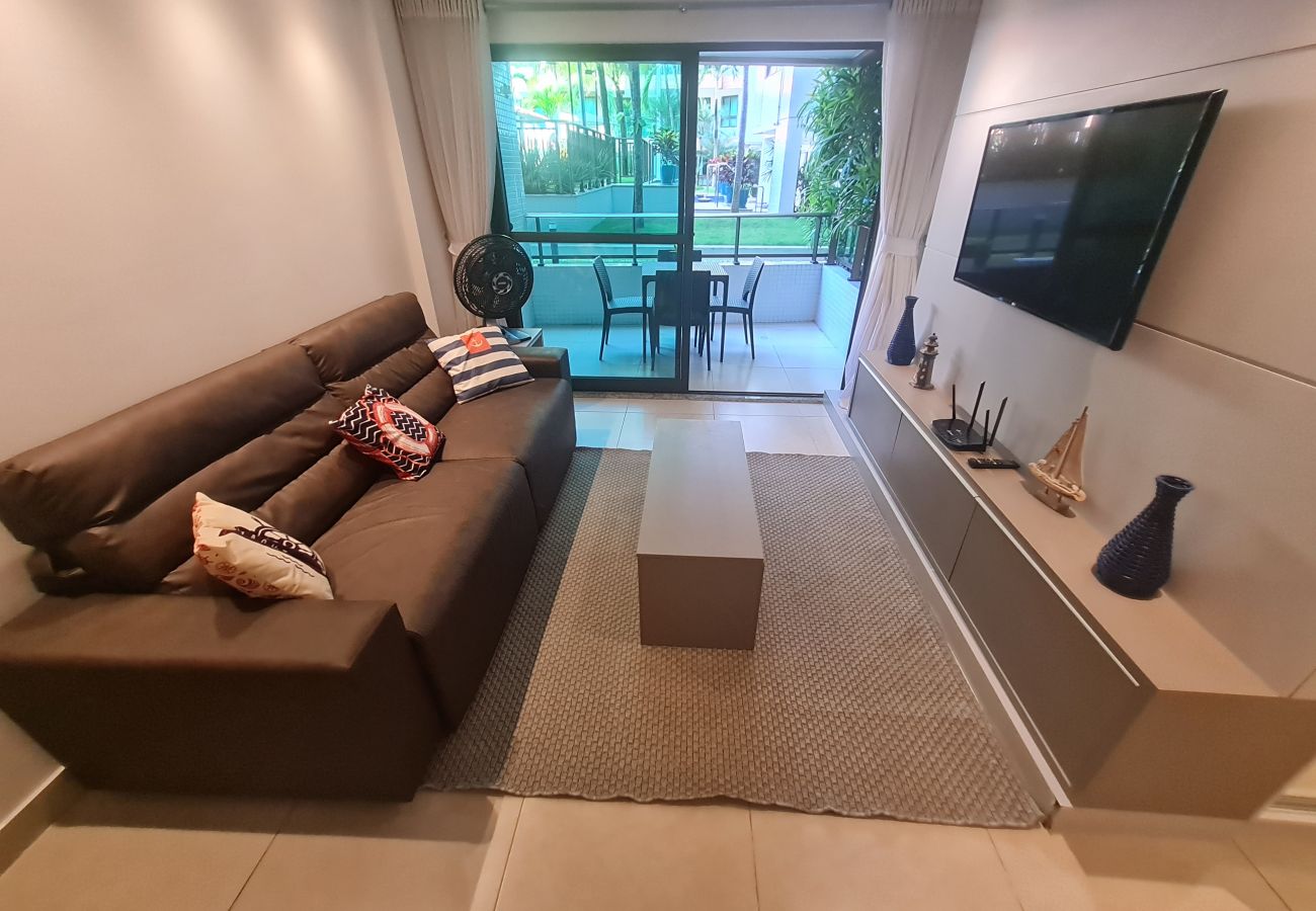 Apartamento em João Pessoa - Luxor Paulo Miranda  | Terreo, Beira-Mar, Wi-Fi