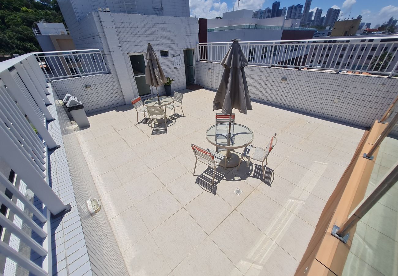 Apartamento em João Pessoa - JARDINS DO ATLANTICO | Cabo Branco,Wi-Fi,Beira-Mar