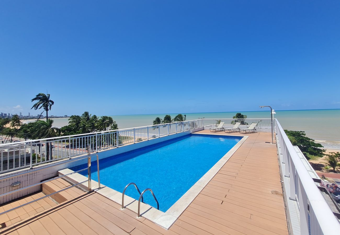 Apartamento em João Pessoa - JARDINS DO ATLANTICO | Cabo Branco,Wi-Fi,Beira-Mar