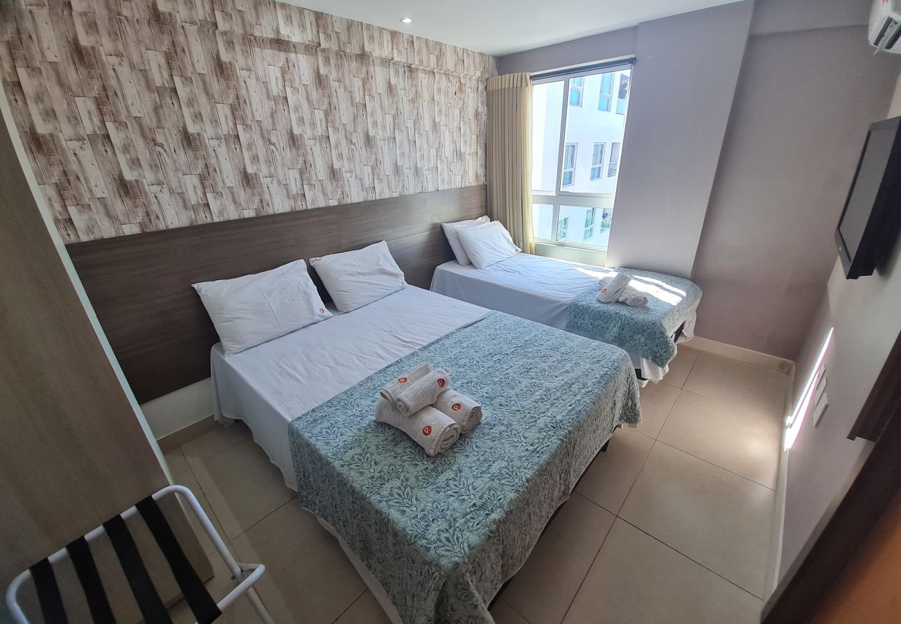 Apartamento em João Pessoa - JARDINS DO ATLANTICO | Cabo Branco,Wi-Fi,Beira-Mar