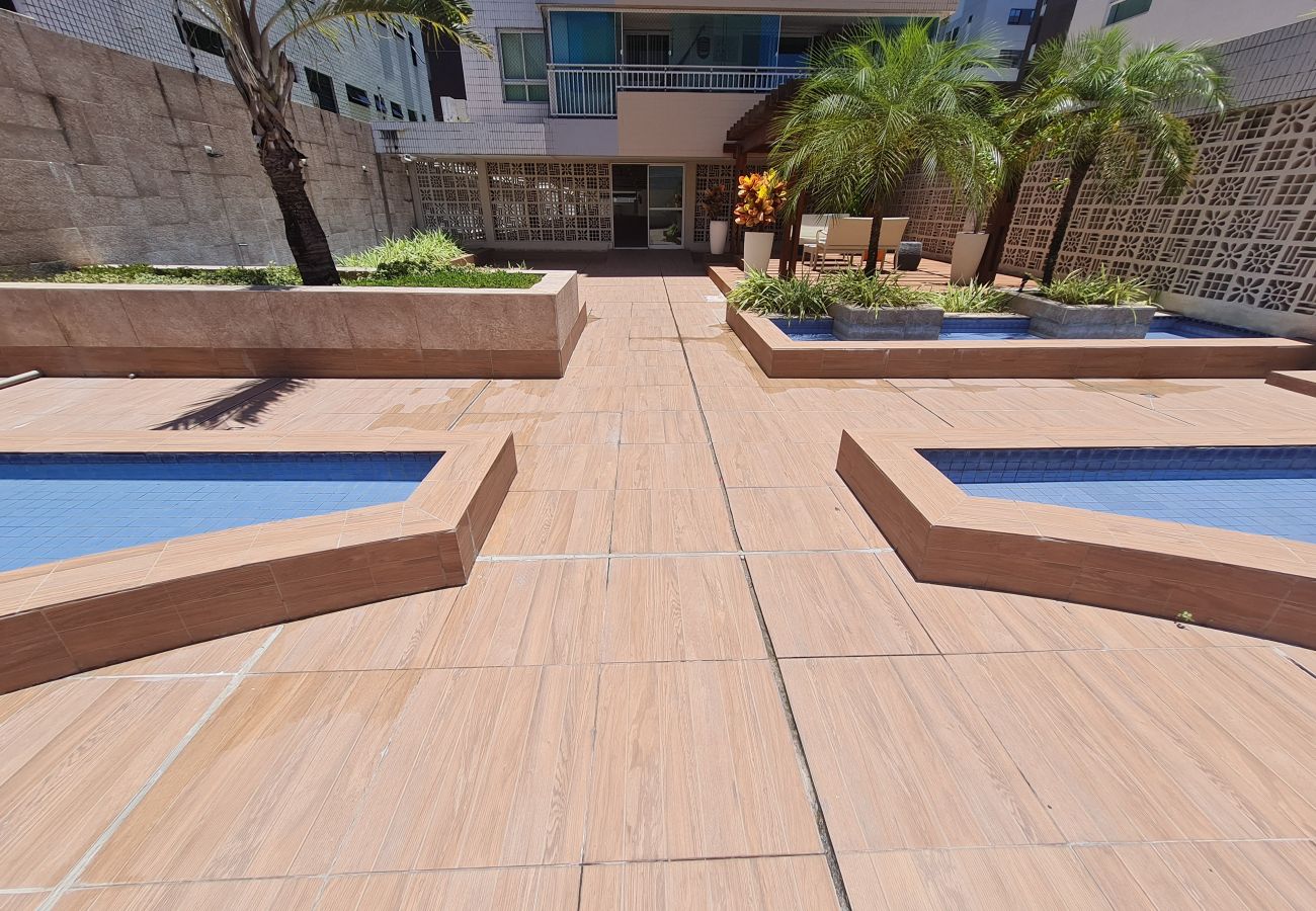 Apartamento em João Pessoa - JARDINS DO ATLANTICO | Cabo Branco,Wi-Fi,Beira-Mar