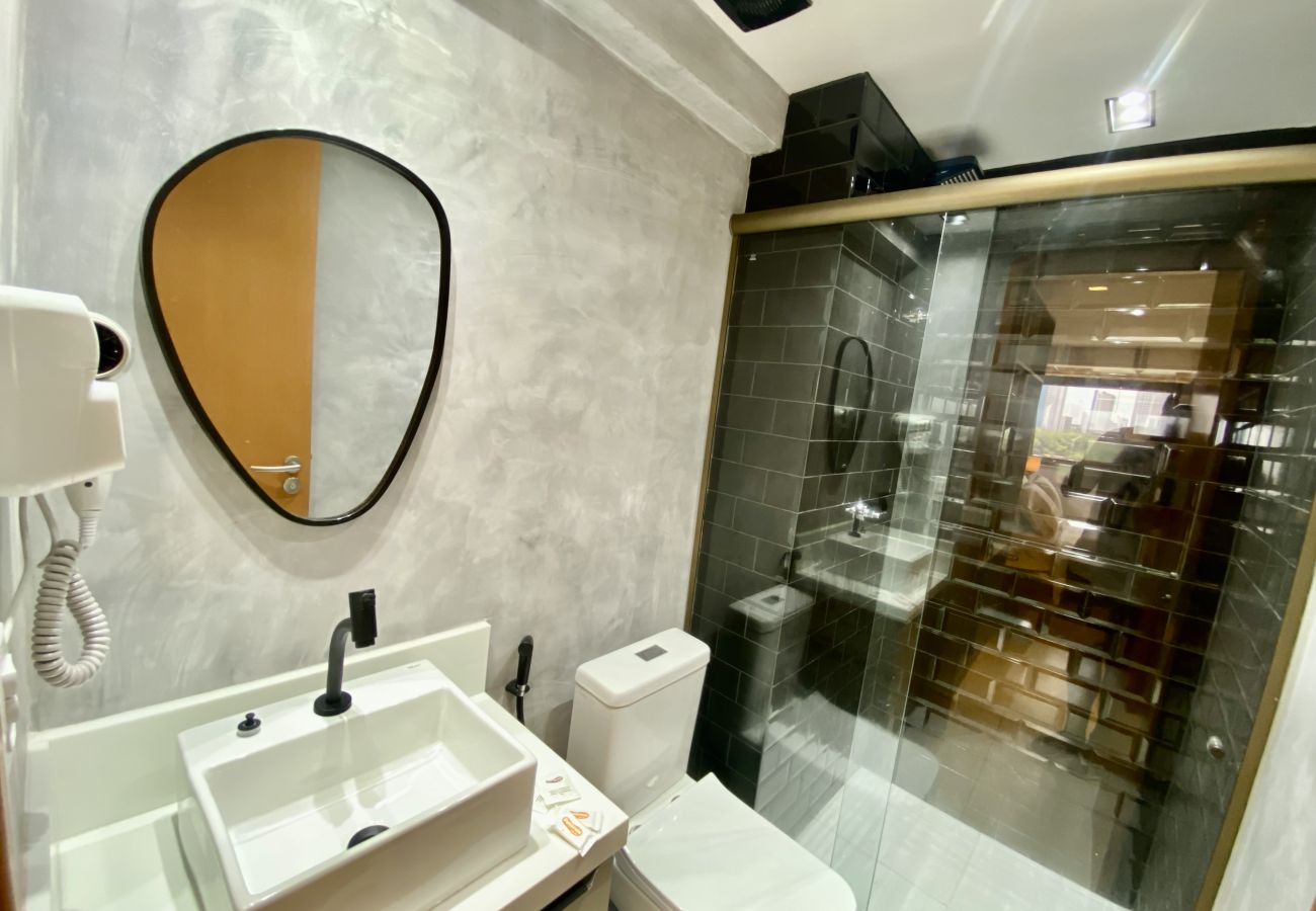 Apartamento em João Pessoa - GOLDFLAT MANAÍRA | Apart-Hotel Studio Deluxe