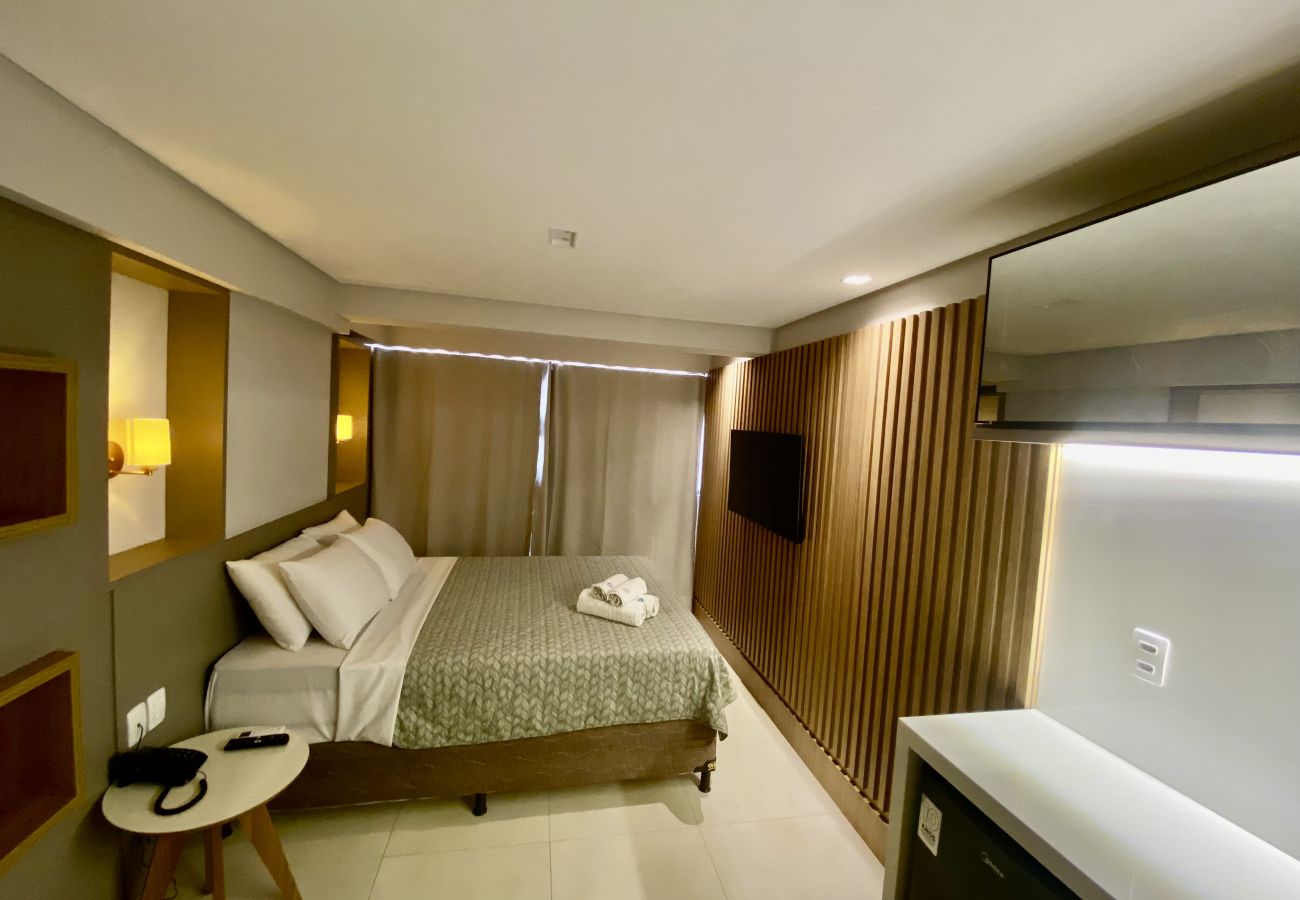 Apartamento em João Pessoa - GOLDFLAT MANAÍRA | Apart-Hotel Studio Deluxe