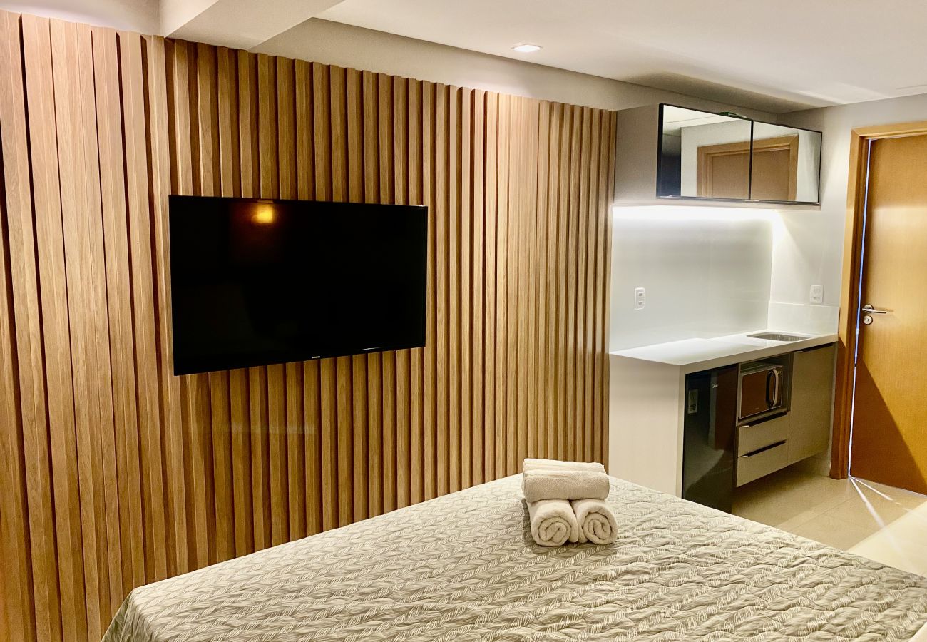 Apartamento em João Pessoa - GOLDFLAT MANAÍRA | Apart-Hotel Studio Deluxe