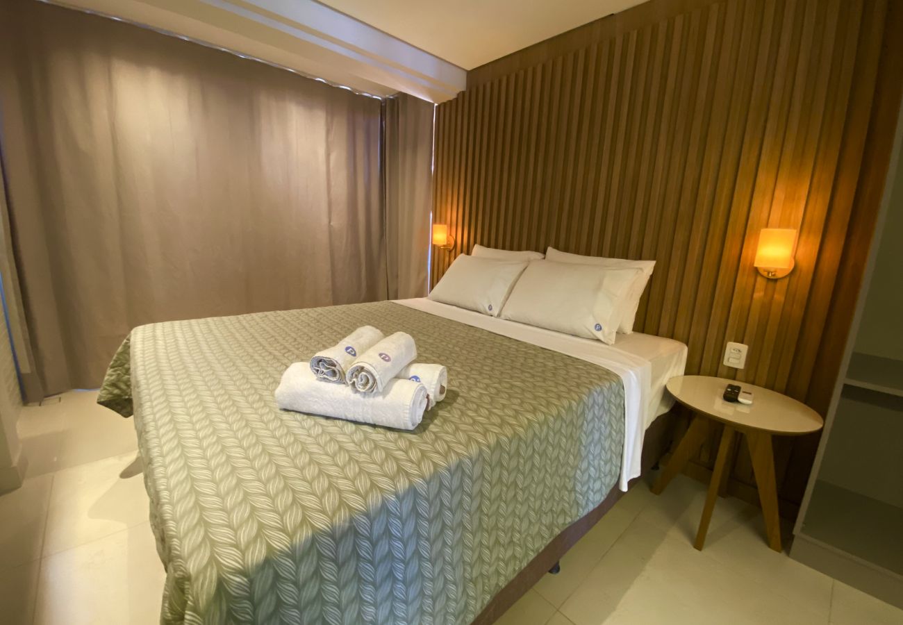 Apartamento em João Pessoa - GOLDFLAT MANAÍRA | Apart-Hotel Studio Luxo