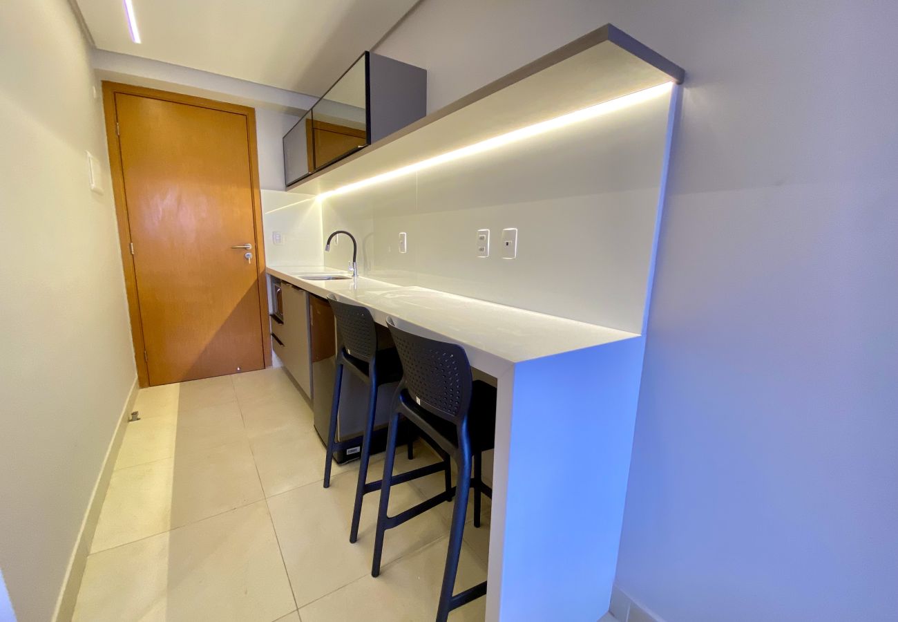 Apartamento em João Pessoa - GOLDFLAT MANAÍRA | Apart-Hotel Studio Luxo
