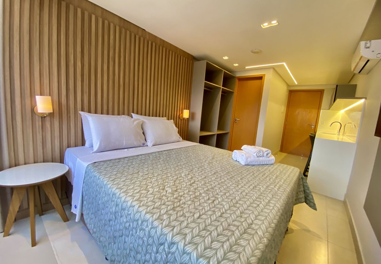 Apartamento em João Pessoa - GOLDFLAT MANAÍRA | Apart-Hotel Studio Luxo