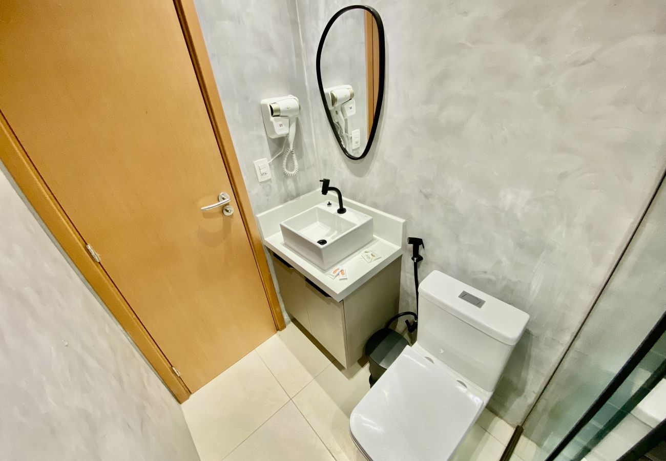 Apartamento em João Pessoa - GOLDFLAT MANAÍRA | Apart-Hotel Studio Luxo
