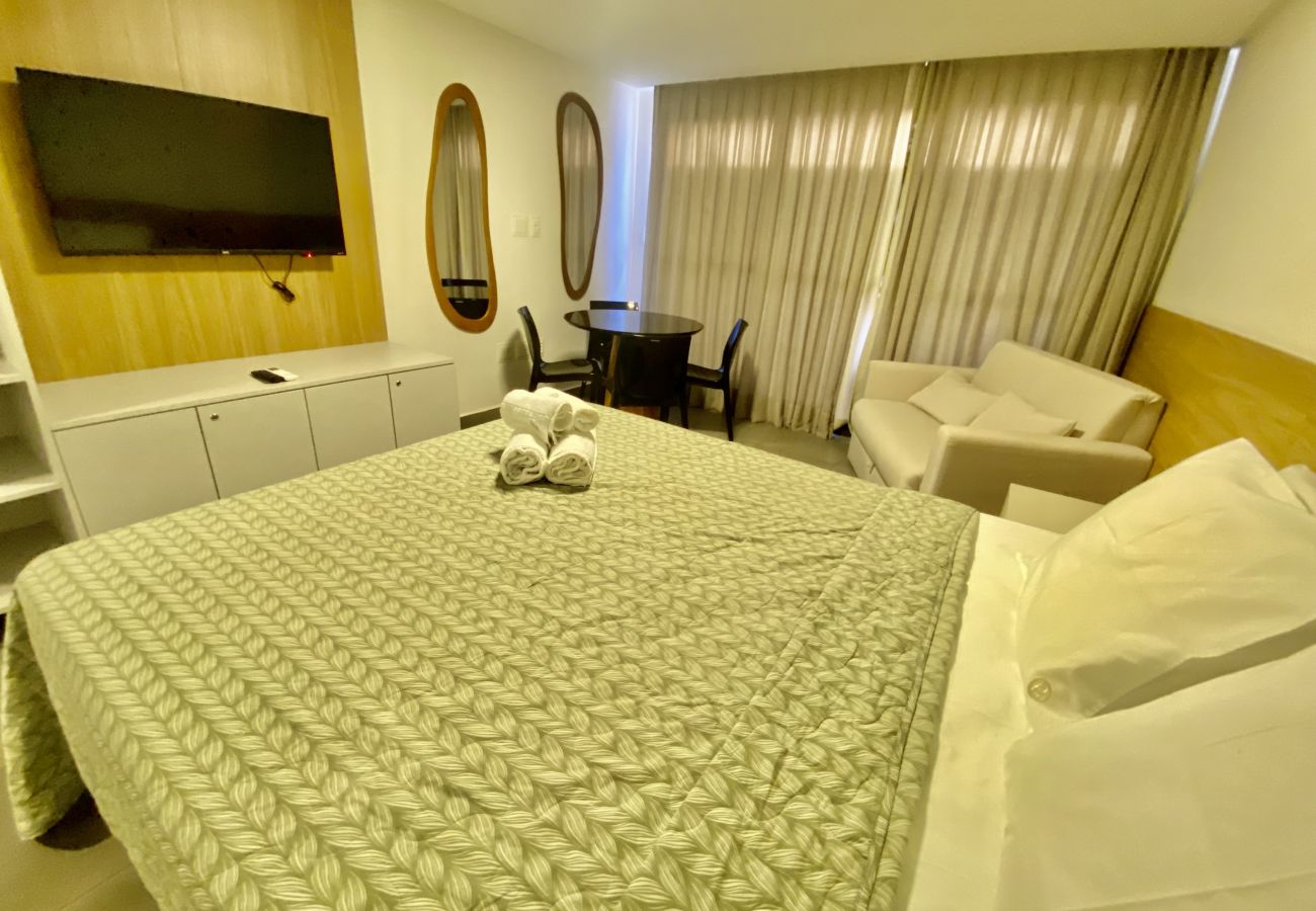 Apartamento em João Pessoa - Unity Cabo Branco | Flat Deluxe