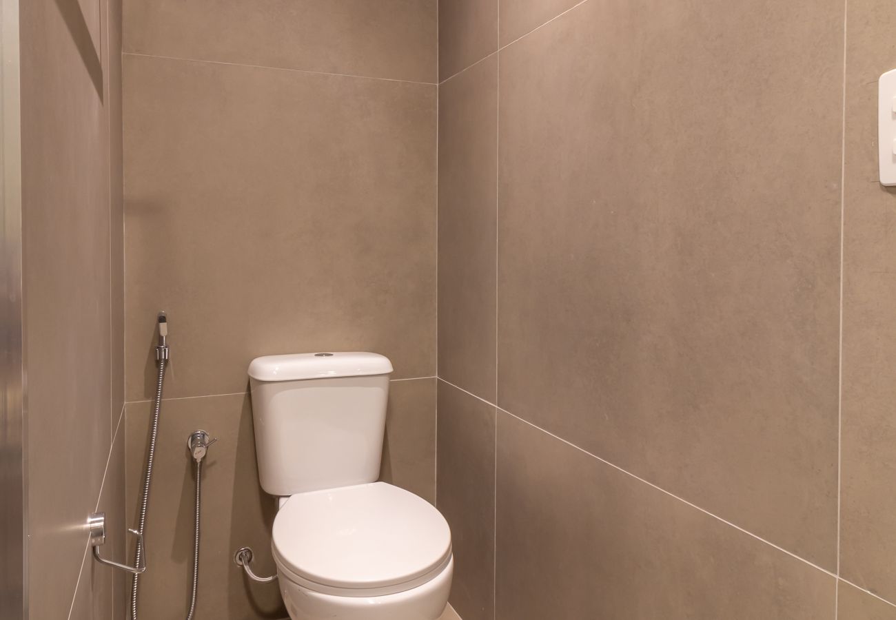 Apartamento em Rio de Janeiro - Vista para o Mar e Varanda com Banheira | Q9