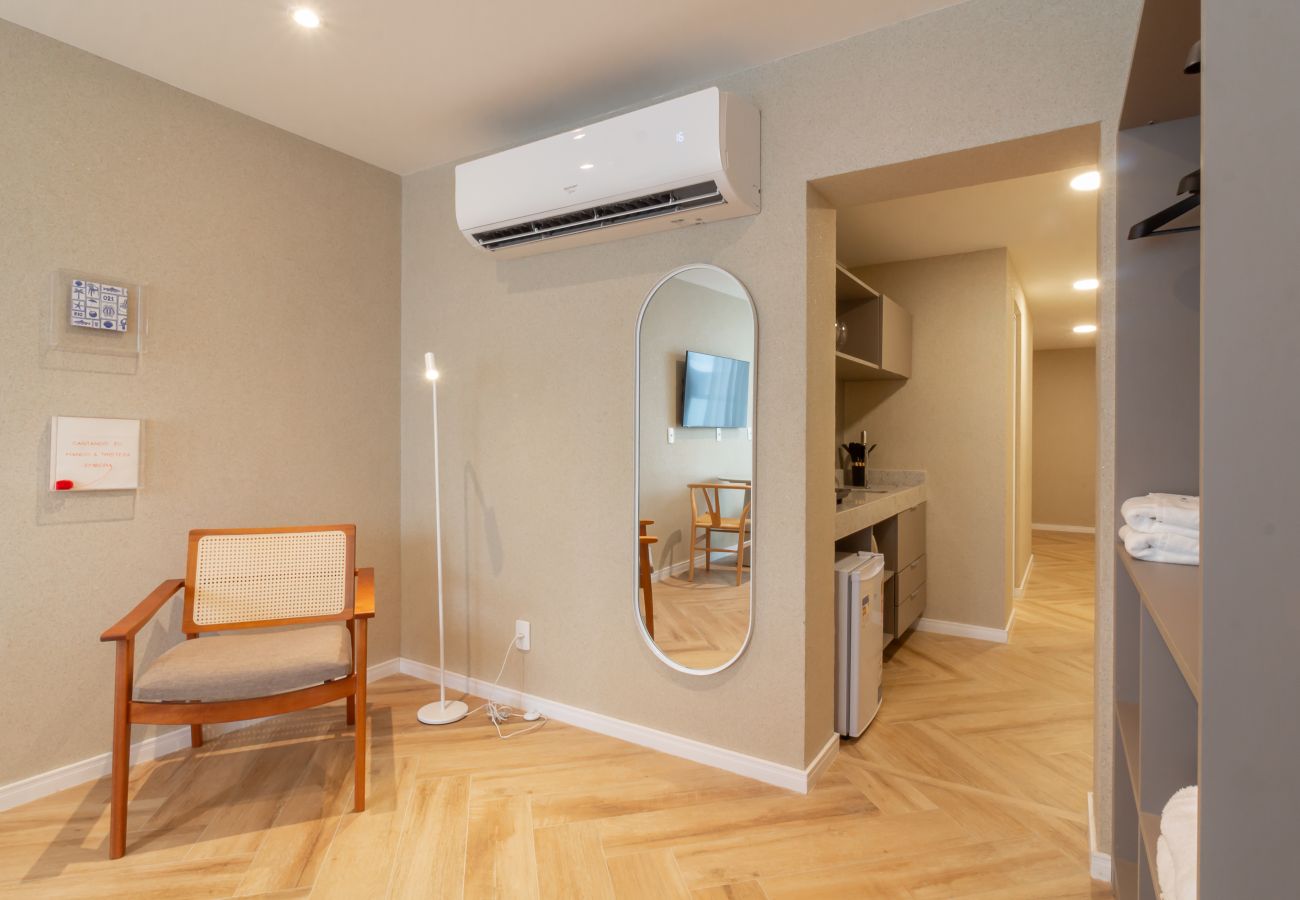 Apartamento em Rio de Janeiro - Vista para o Mar e Varanda com Banheira | Q9