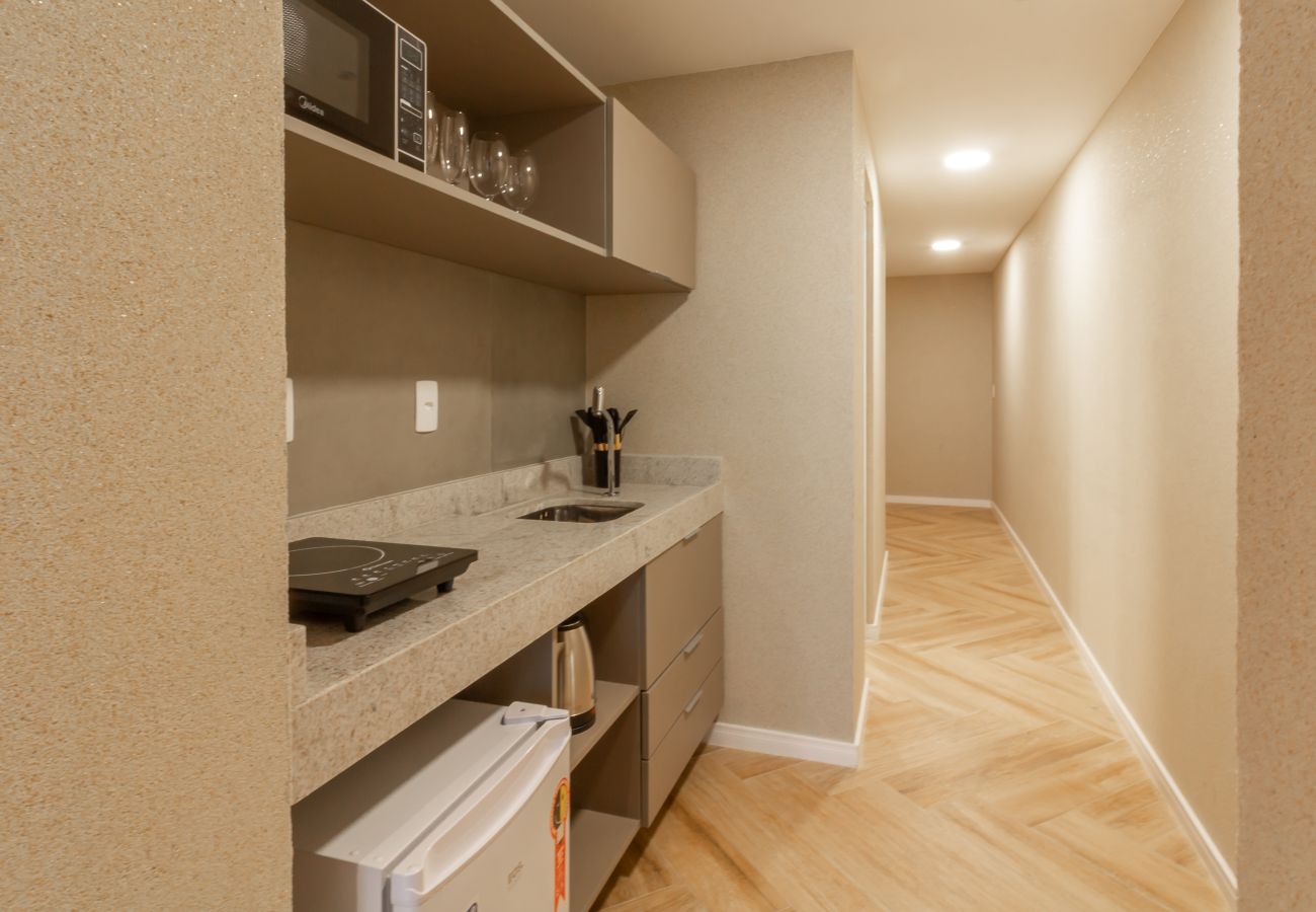 Apartamento em Rio de Janeiro - Vista para o Mar e Varanda com Banheira | Q9