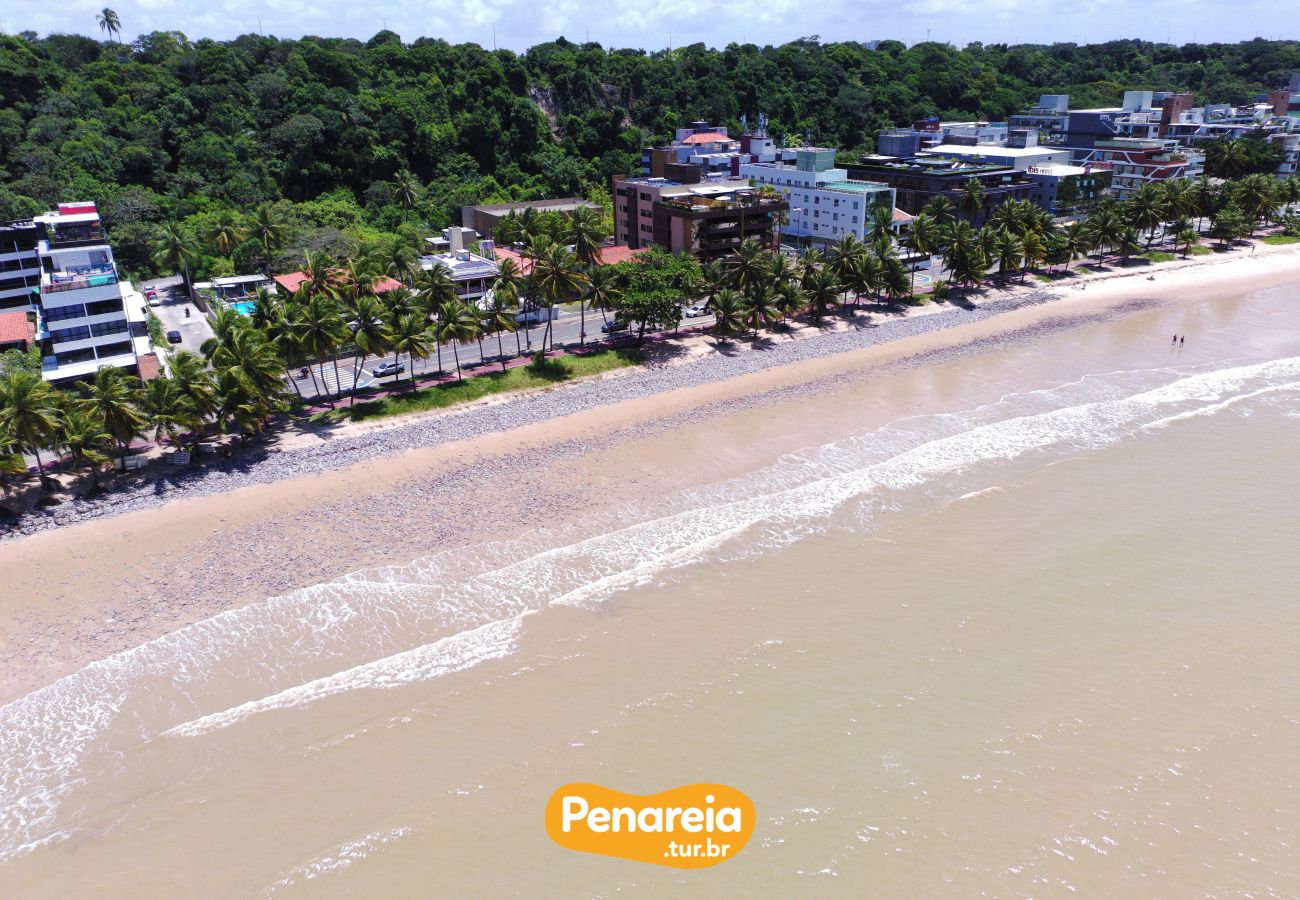 Apartamento em João Pessoa - APARTAMENTO 65M2 – VARANDA COM VISTA FRENTE MAR  