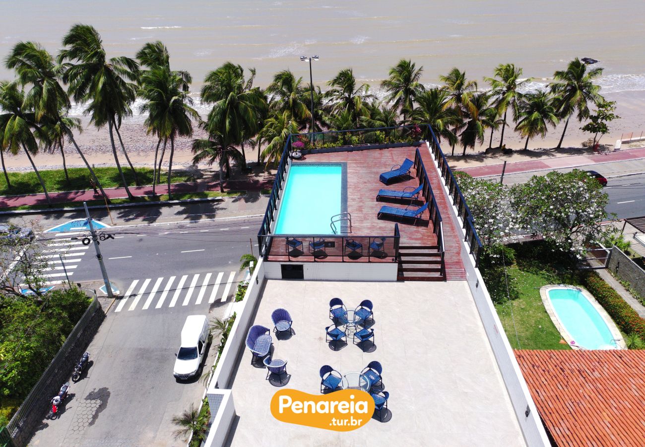 Apartamento em João Pessoa - APARTAMENTO 65M2 – VARANDA COM VISTA FRENTE MAR  