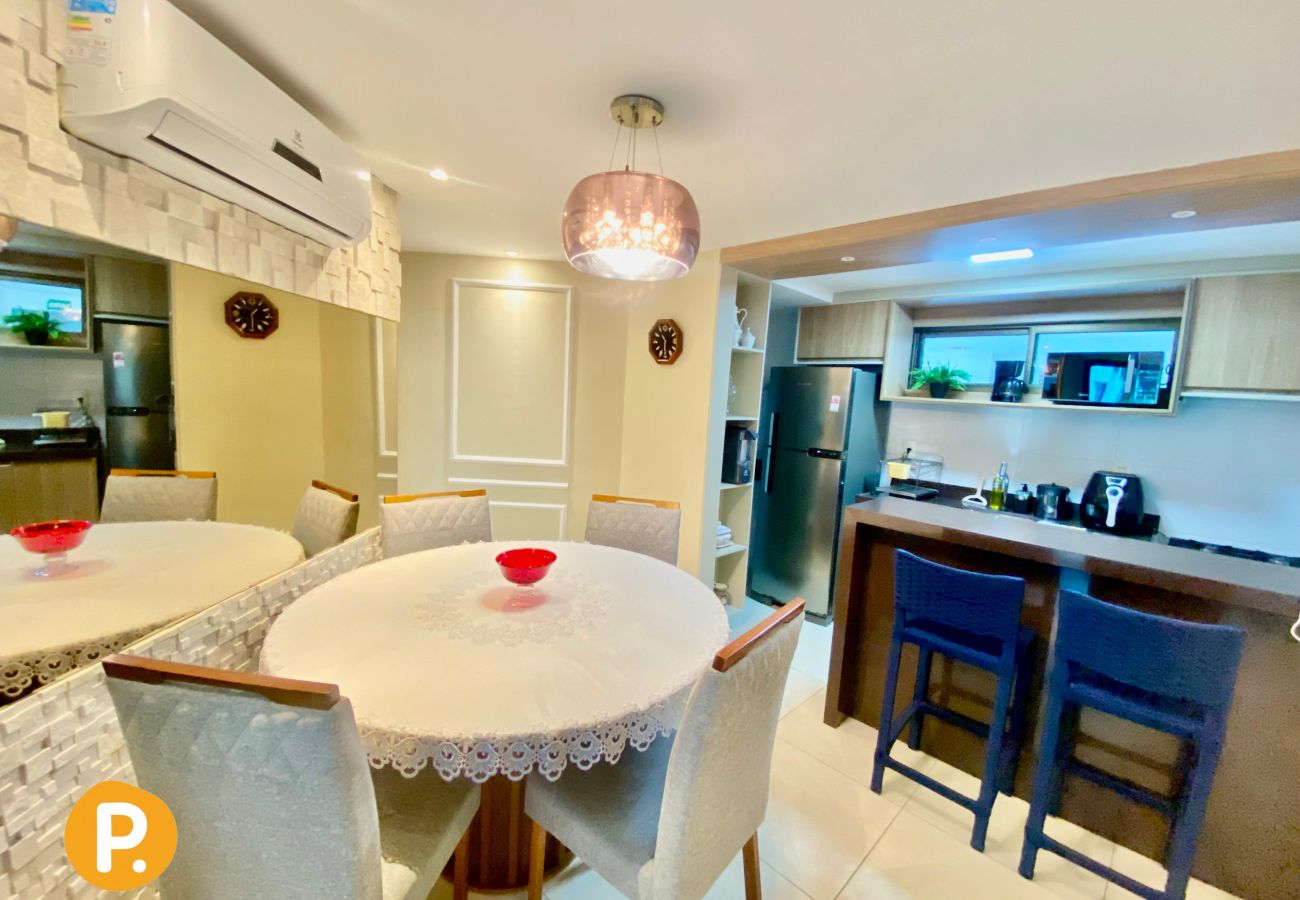 Apartamento em João Pessoa - Luxor Paulo Miranda | Vista Mar e Piscina B#202