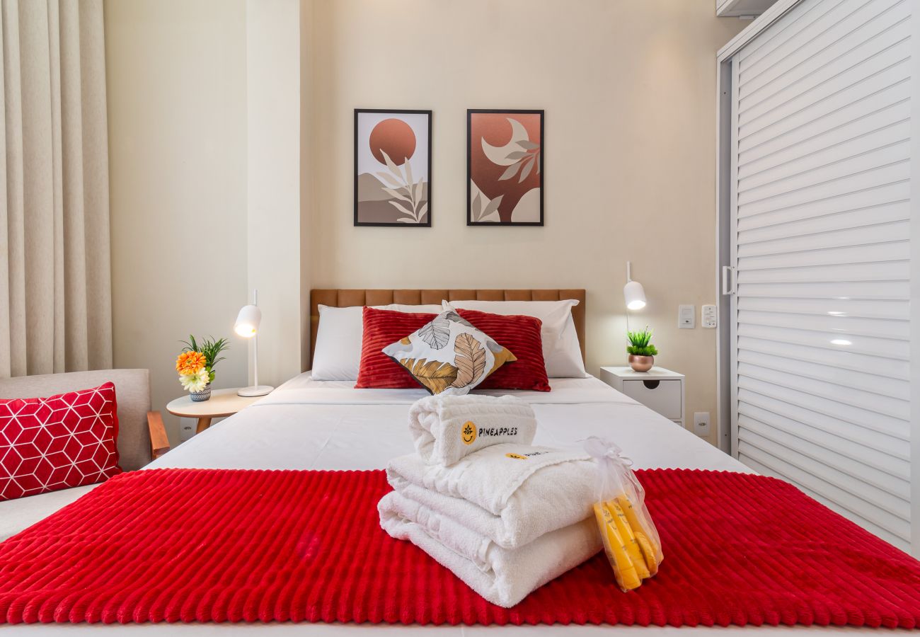 Apartamento em Rio de Janeiro - Acolhedor em Copacabana a 7 minutos da praia | FM211