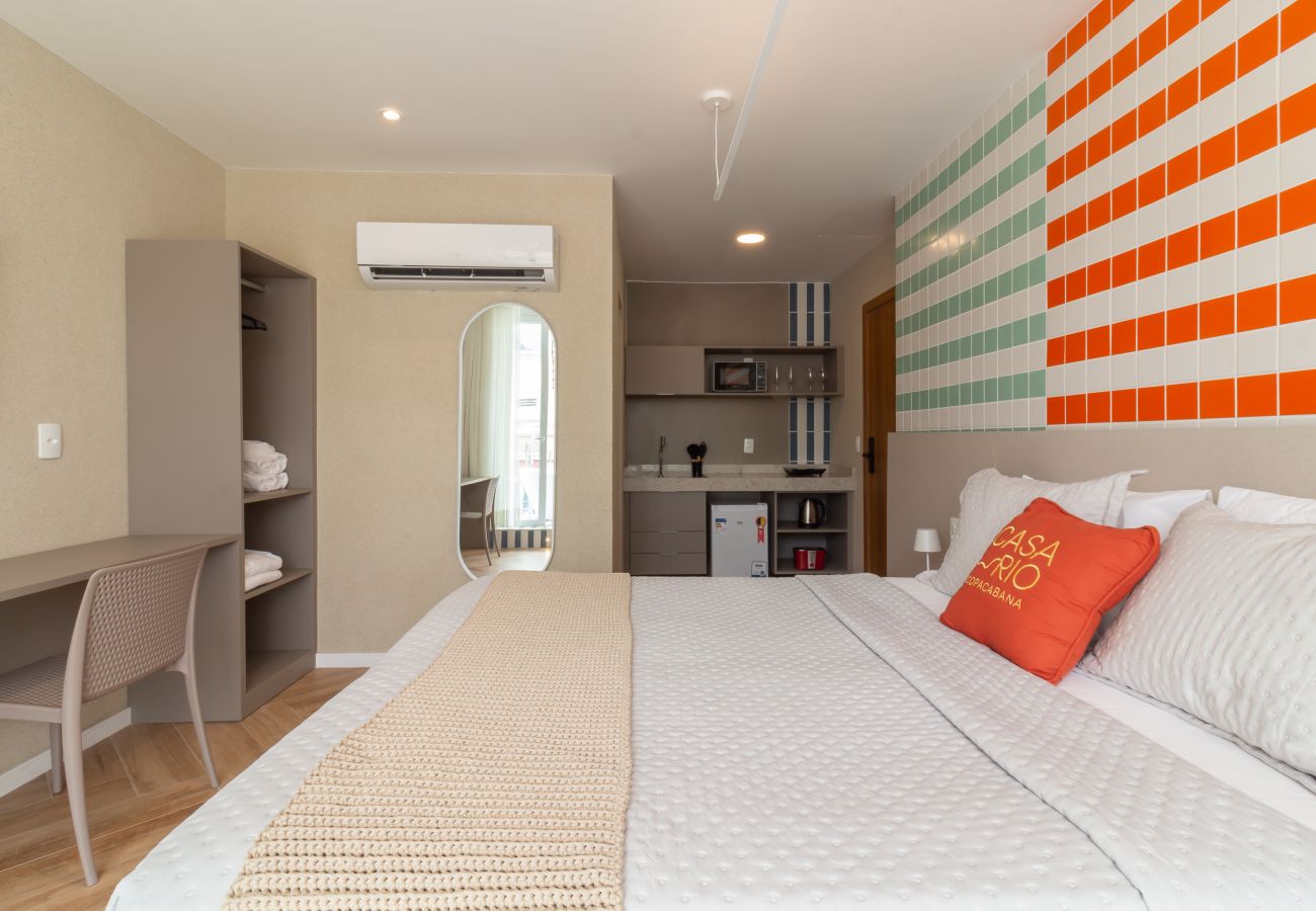 Apartamento em Rio de Janeiro - Vista para o Mar e Varanda com Banheira  | Q3