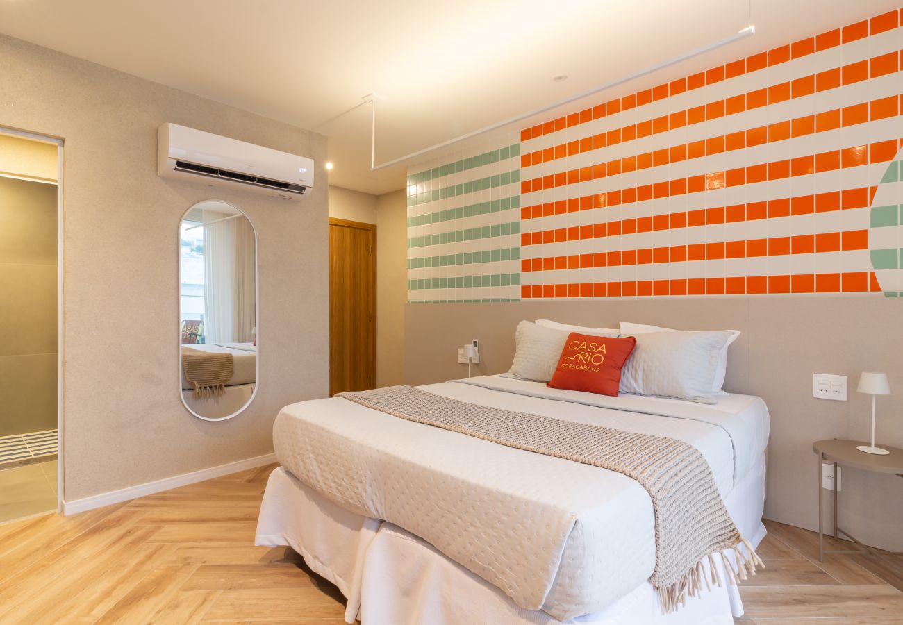 Apartamento em Rio de Janeiro - Vista para o Mar e Varanda com Banheira | Q12