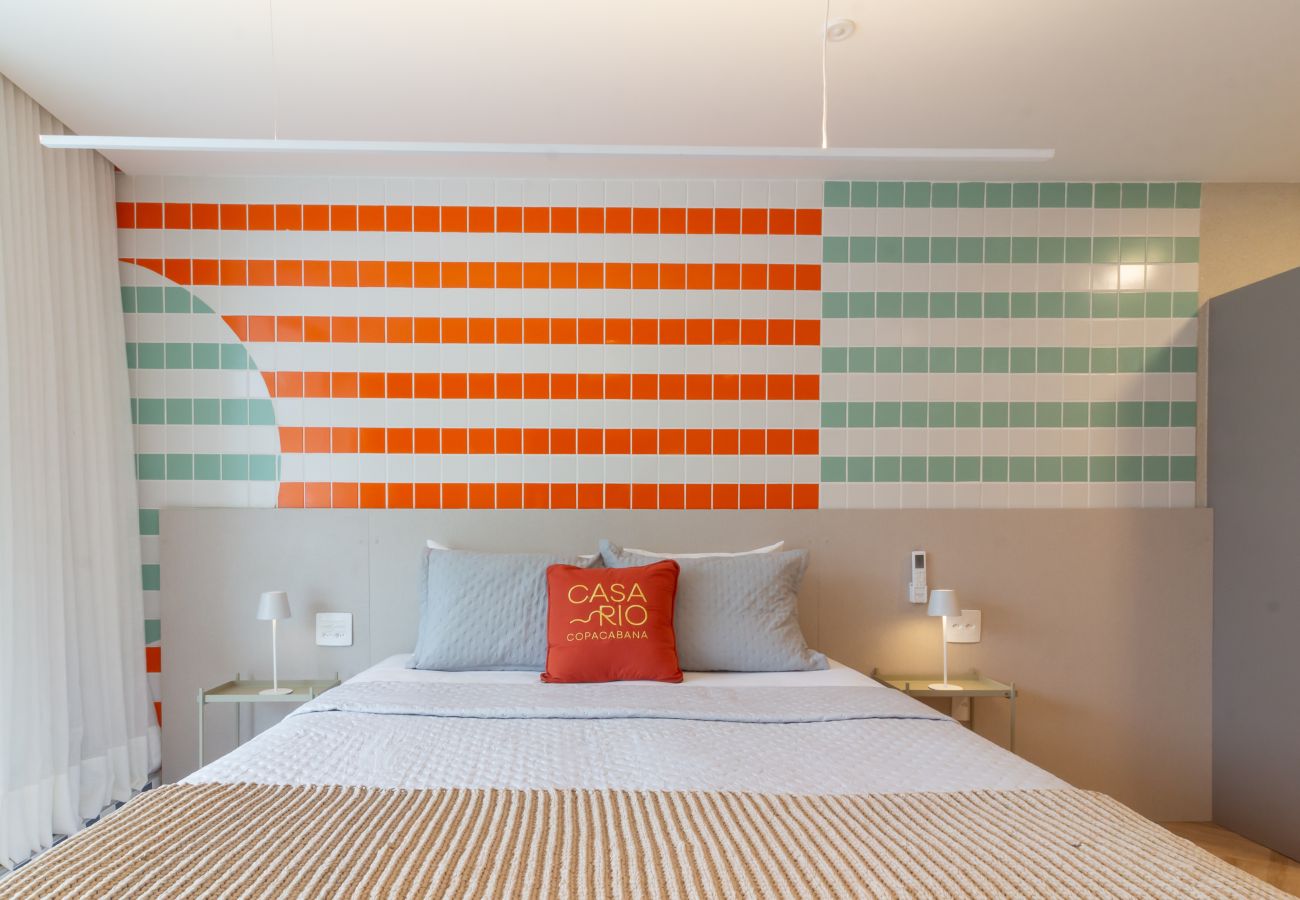 Apartamento em Rio de Janeiro - Vista para o Mar e Varanda com Banheira | Q17
