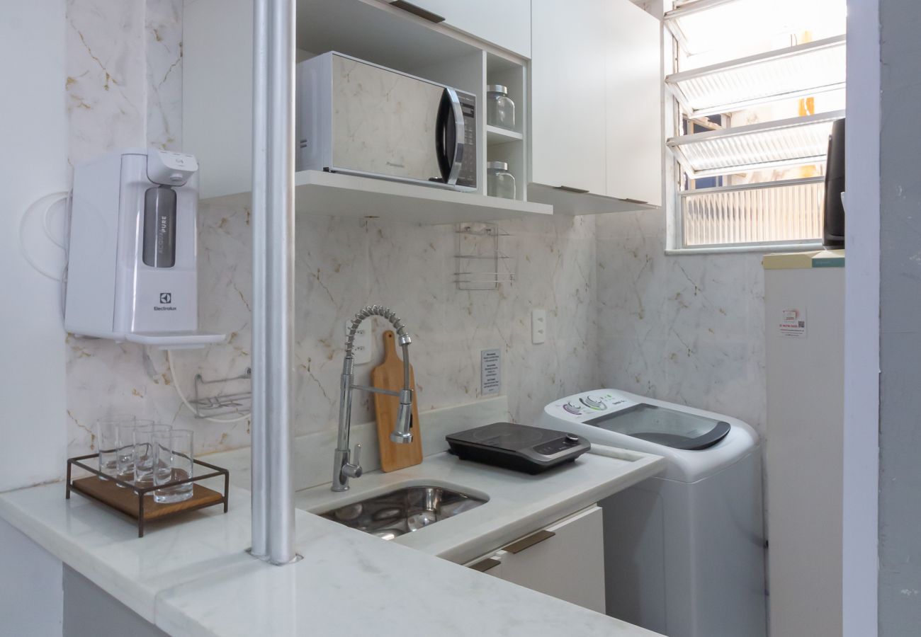 Apartamento em Rio de Janeiro - Refúgio em Copacabana para dois | NSC1011 
