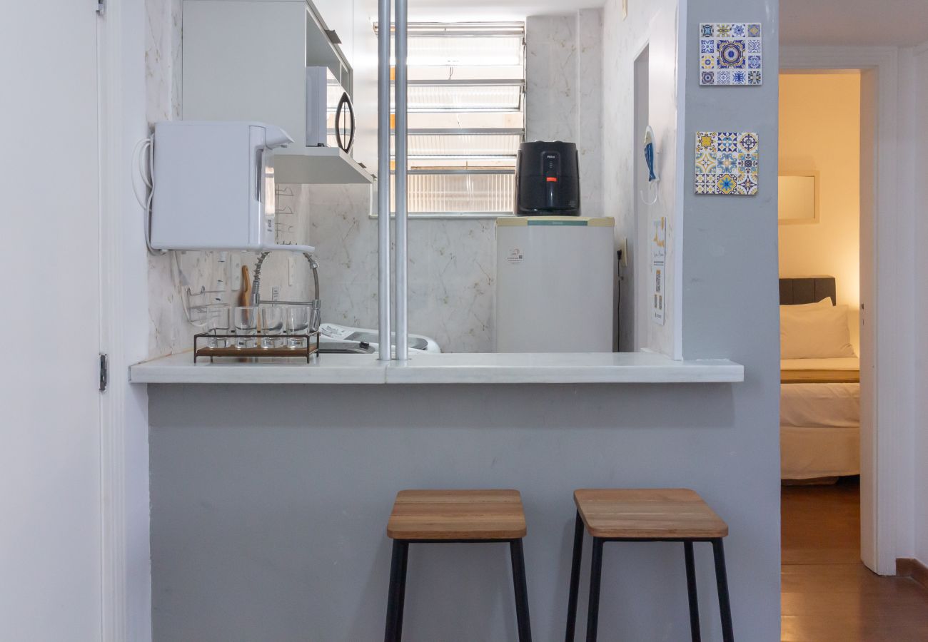 Apartamento em Rio de Janeiro - Refúgio em Copacabana para dois | NSC1011 