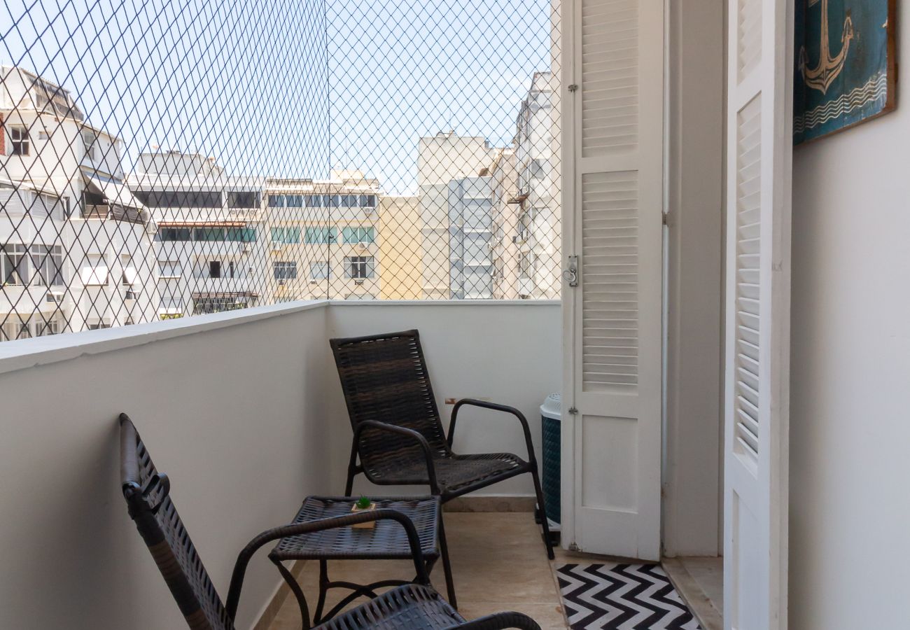Apartamento em Rio de Janeiro - Refúgio em Copacabana para dois | NSC1011 