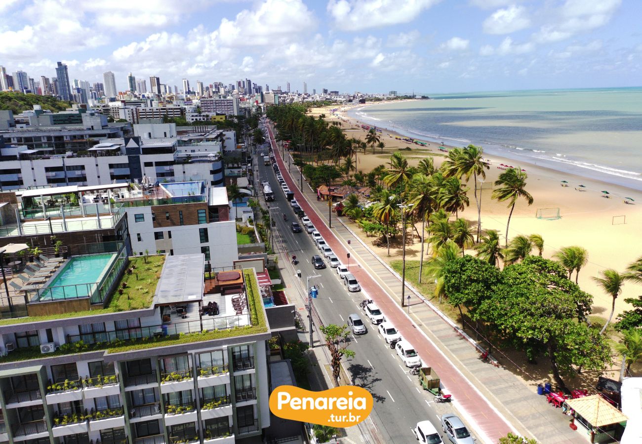 Apartamento em João Pessoa - JARDINS AL MARE | FRENTE MAR E PENAREIA TUR BR