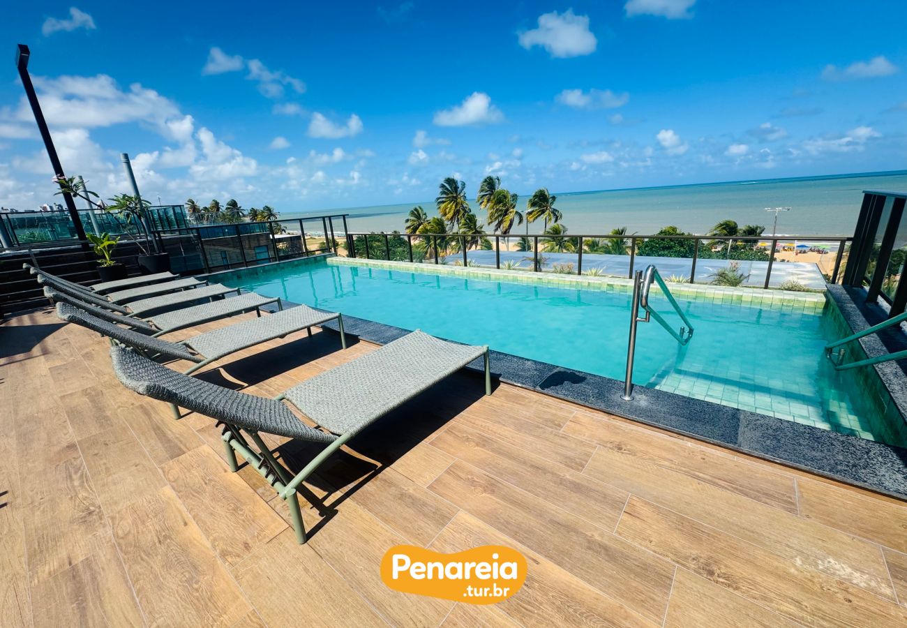Apartamento em João Pessoa - JARDINS AL MARE | FRENTE MAR E PENAREIA TUR BR