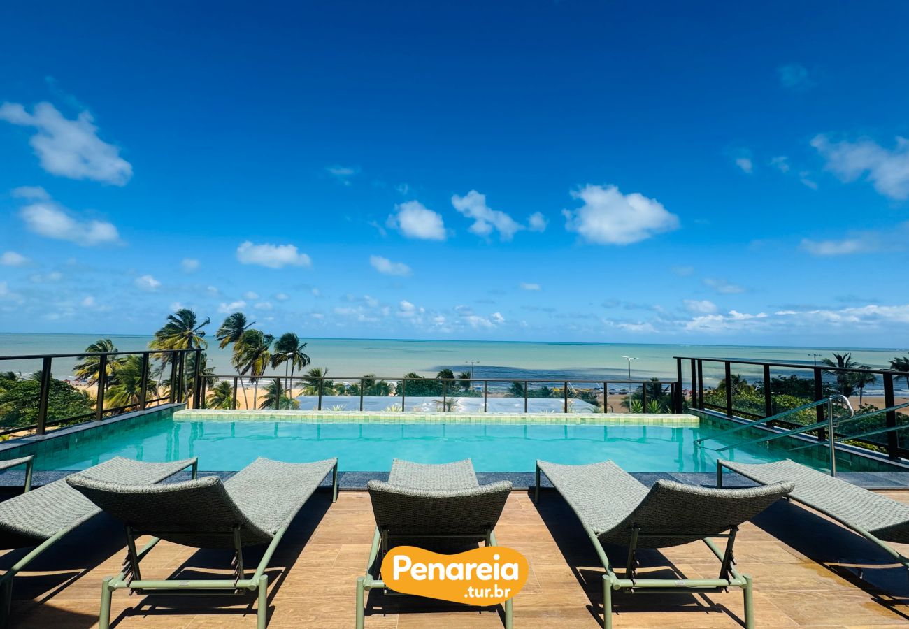 Apartamento em João Pessoa - JARDINS AL MARE | FRENTE MAR E PENAREIA TUR BR