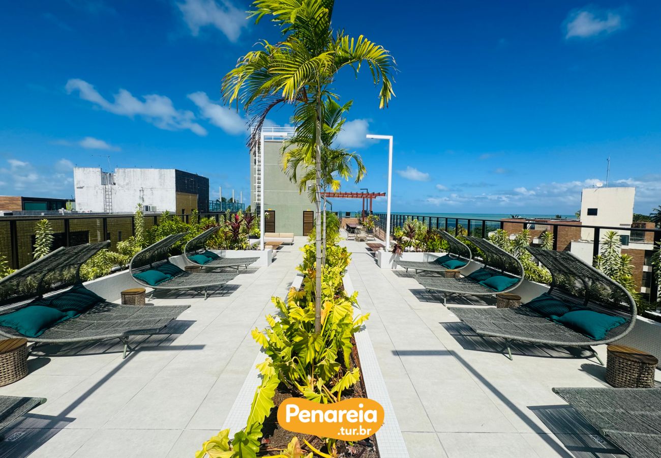 Apartamento em João Pessoa - JARDINS AL MARE | FRENTE MAR E PENAREIA TUR BR