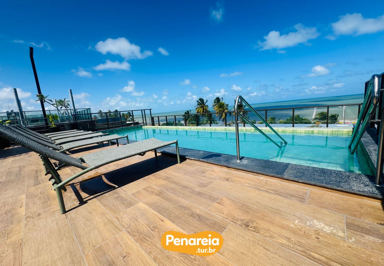 Apartamento em João Pessoa - JARDINS AL MARE | FRENTE MAR E PENAREIA TUR BR