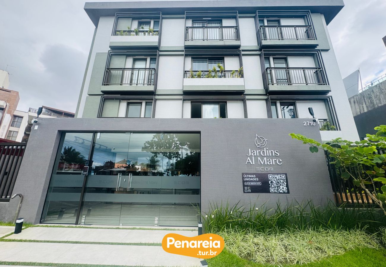 Apartamento em João Pessoa - JARDINS AL MARE | FRENTE MAR E PENAREIA TUR BR