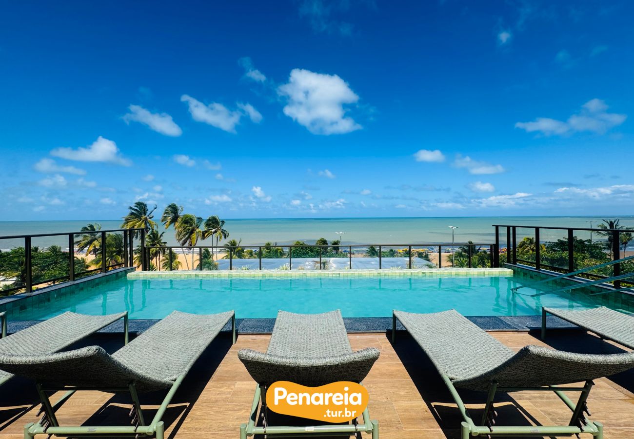 Apartamento em João Pessoa - JARDINS AL MARE | FRENTE MAR E PENAREIA TUR BR