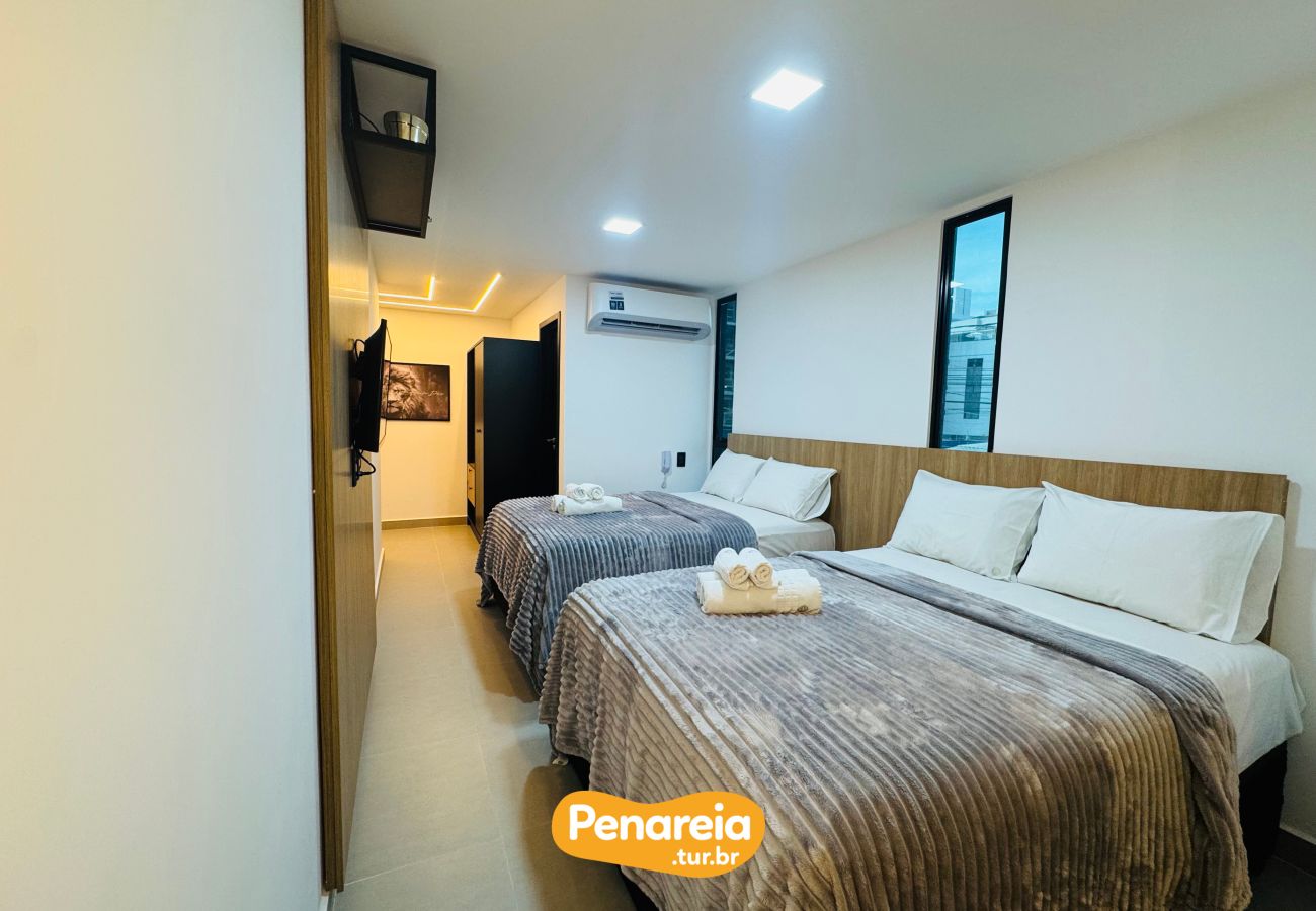 Apartamento em Cabedelo - EMUNAH FLATS | Ponta de Campina, Deluxe #101