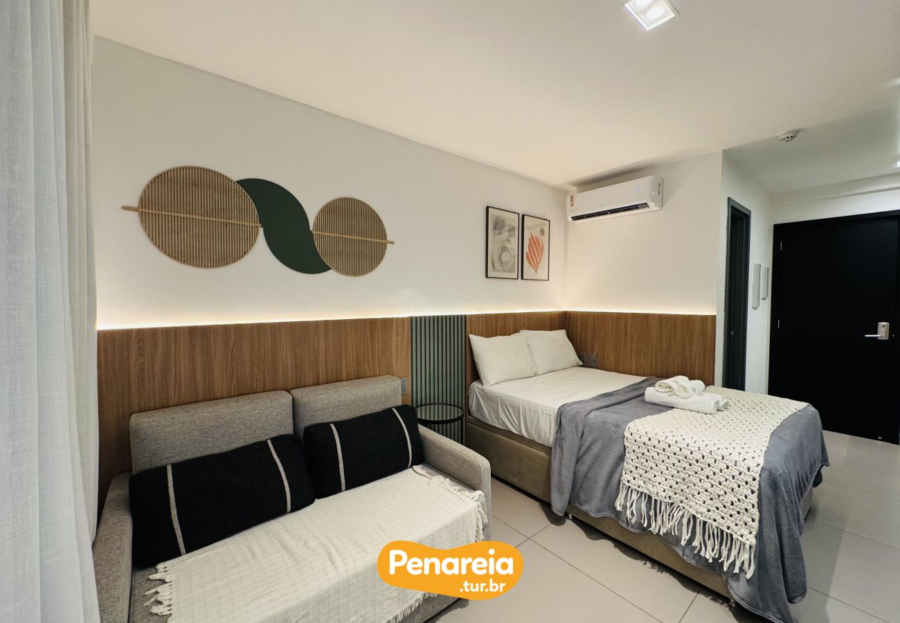 Apartamento em João Pessoa - Beach Haus | Studio com Varanda