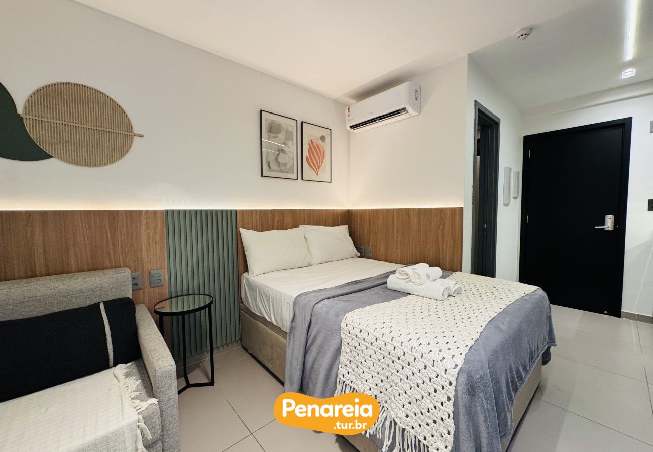 Apartamento em João Pessoa - Beach Haus | Studio com Varanda