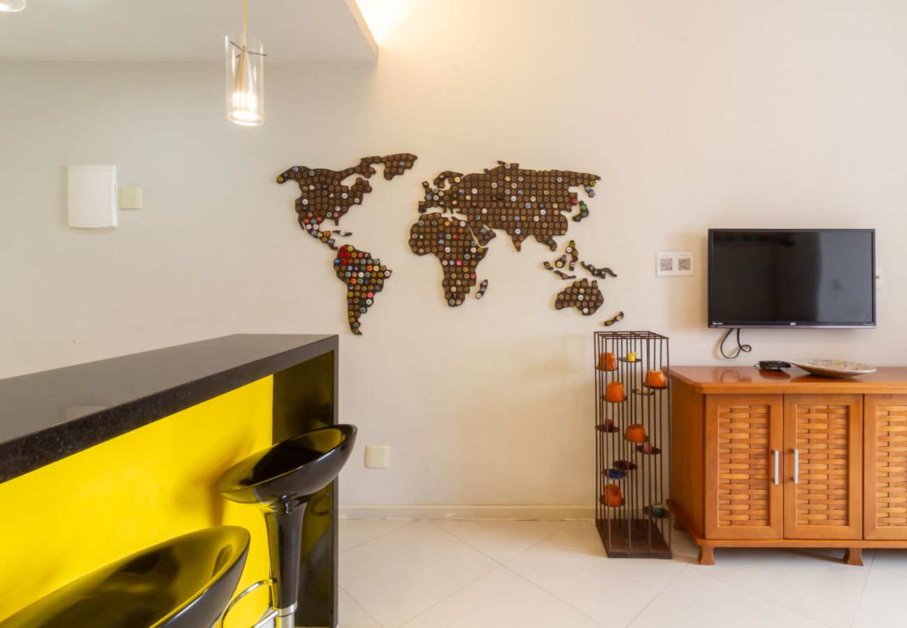 Ferienwohnung in Rio de Janeiro - 450 metros da praia do Leme | PI401