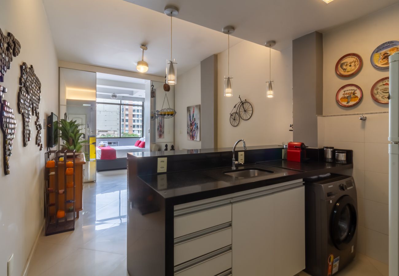 Ferienwohnung in Rio de Janeiro - 450 metros da praia do Leme | PI401