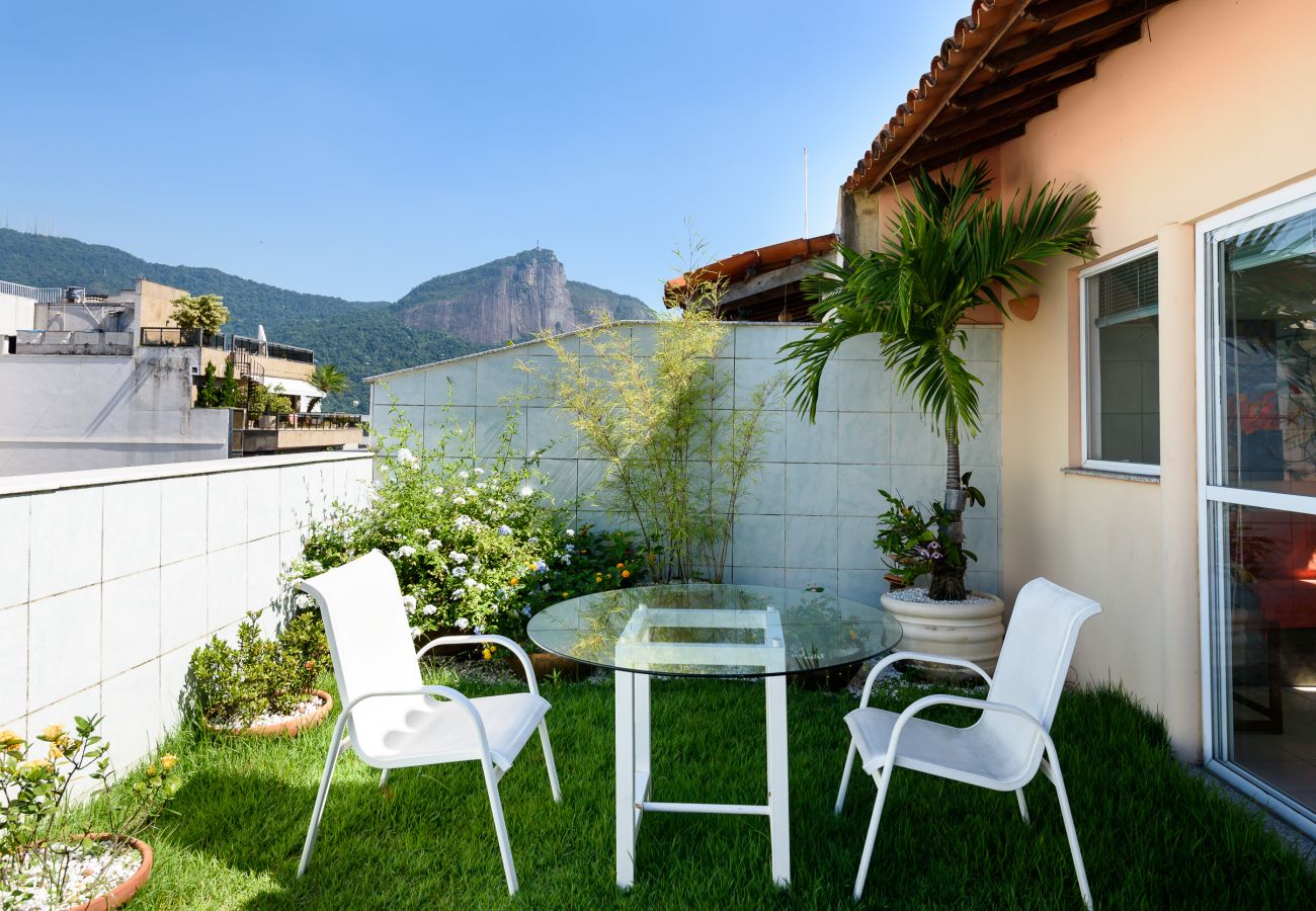 Ferienwohnung in Rio de Janeiro - Cobertura em Ipanema |Vista p/ o Cristo| MQC502 