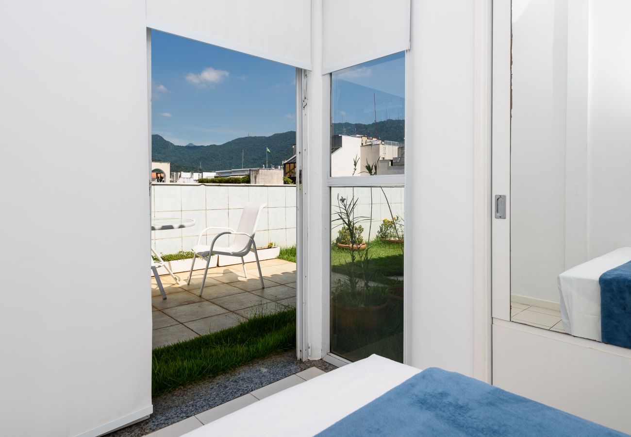 Ferienwohnung in Rio de Janeiro - Cobertura em Ipanema |Vista p/ o Cristo| MQC502 