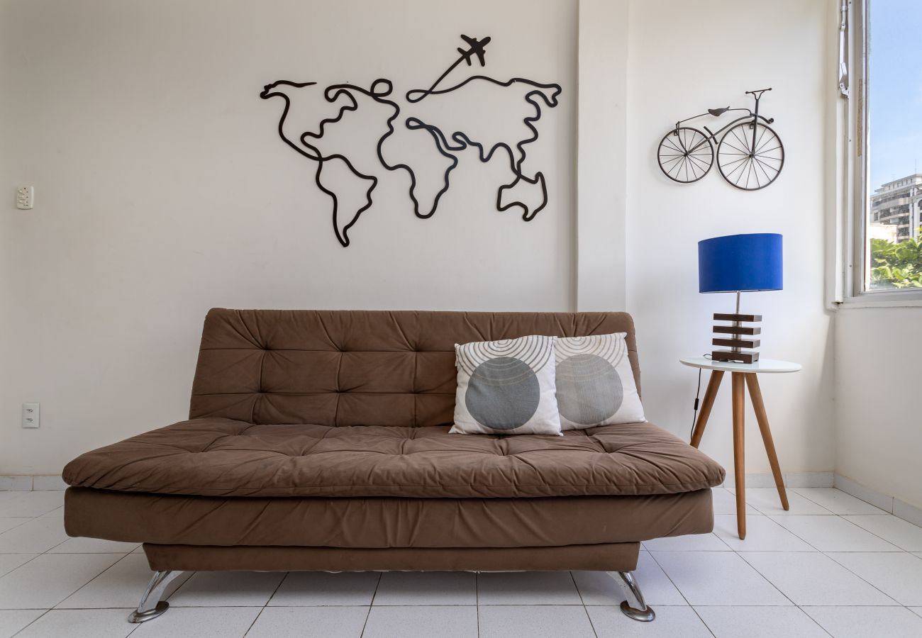 Ferienwohnung in Rio de Janeiro - Conforto em Ipanema |2 quadras da praia| VP604 