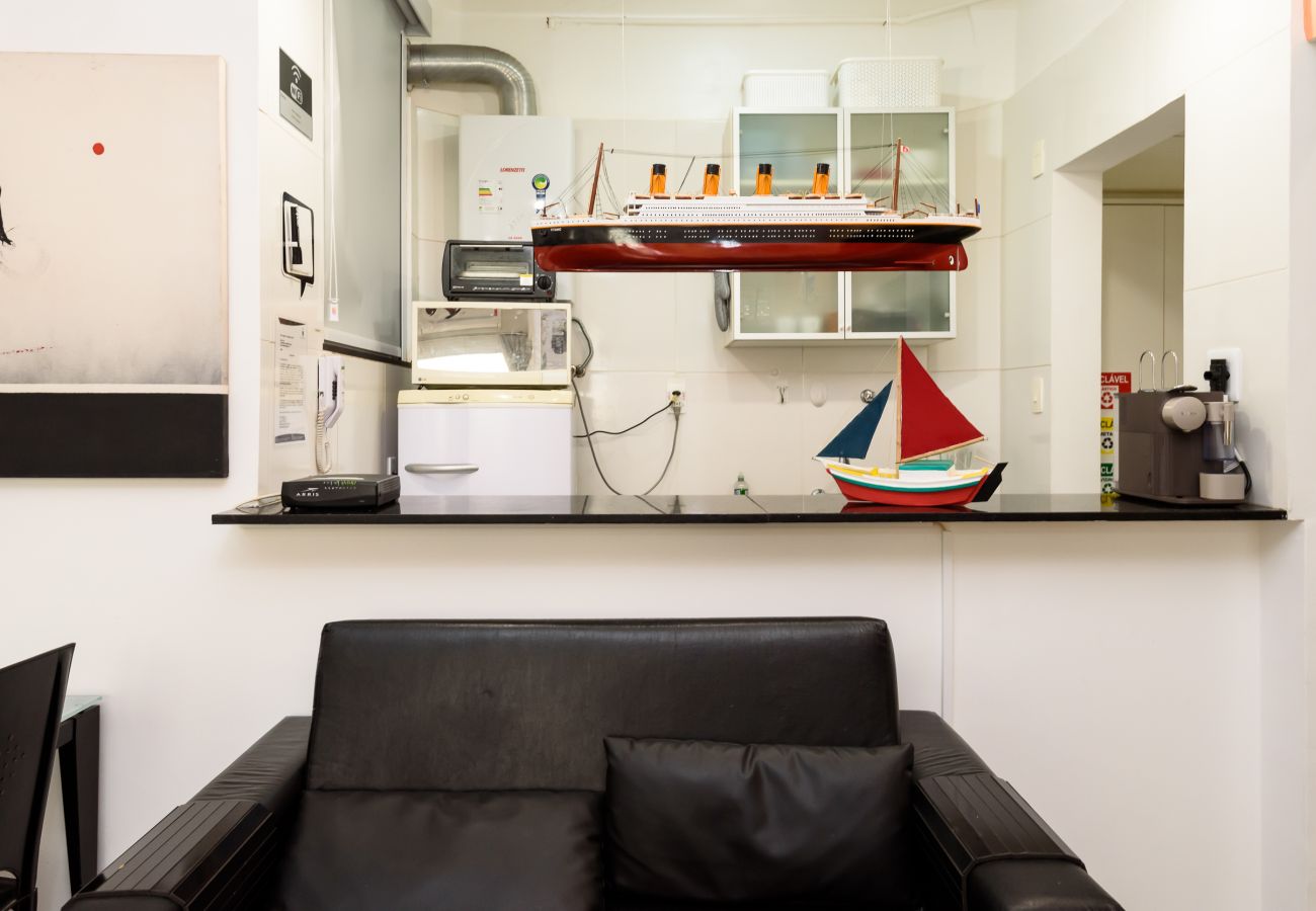 Ferienwohnung in Rio de Janeiro - Boa localização em Ipanema |50m da praia| JN505 Z2